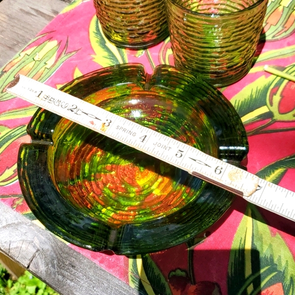 Vintage Anchor Hocking Soreno Ashtray Mid Century - Picture 3 of 3